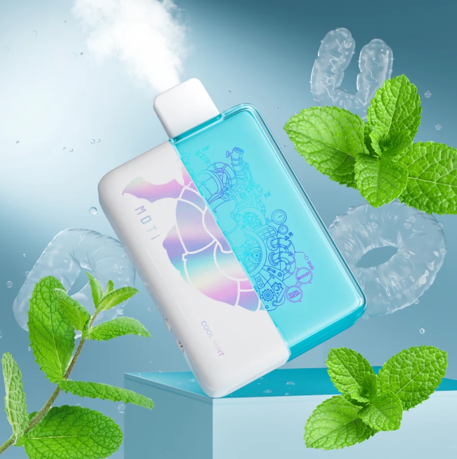 MOTI Duo 9000 Puffs Vape - orzeźwiająca mięta: Świeżość i styl w jednym urządzeniu